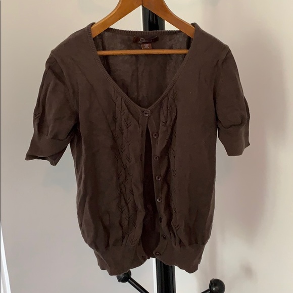 Cute brown cardigan - Picture 1 of 5